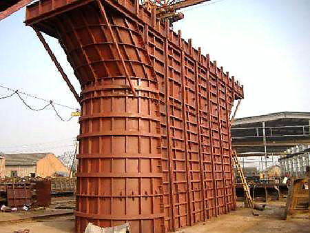 Introduction of steel formwork and advantages and disadvantages of steel formwork construction